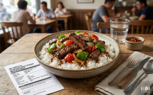 Cantonese Black pepper rice bowl