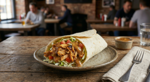 Pitmaster Pulled Chicken Wrap