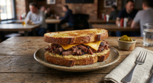 Pulled Beef Sourdought Melt